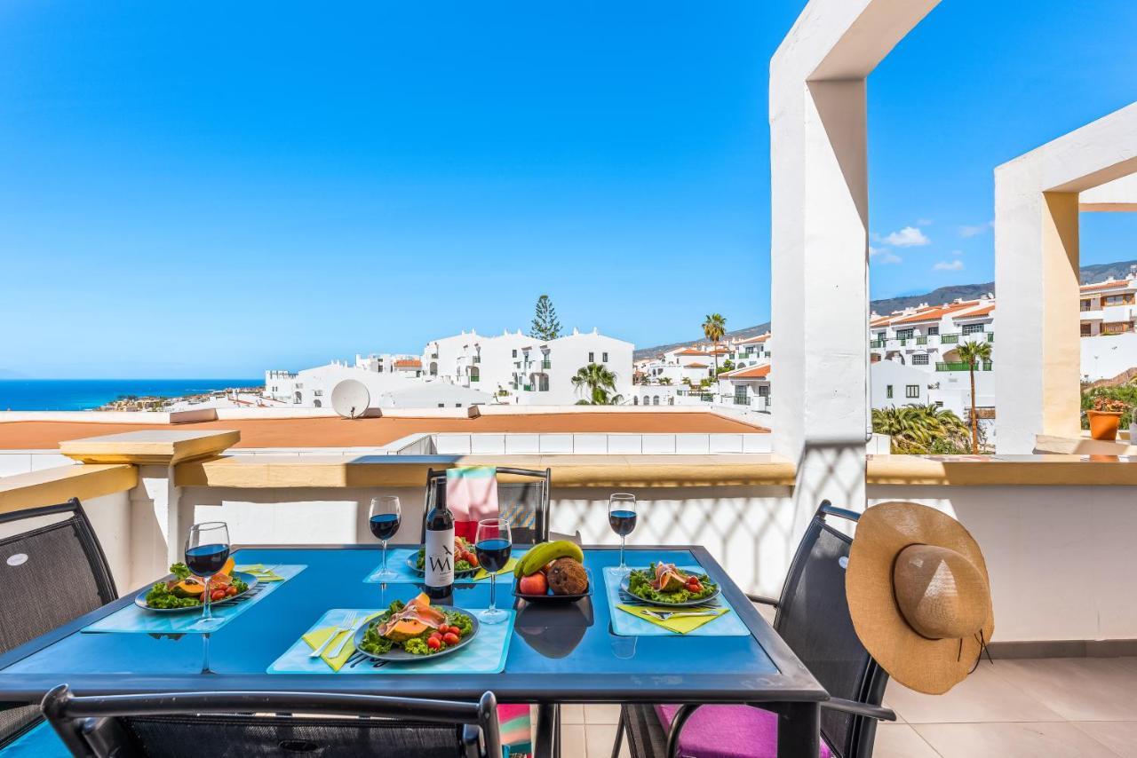 B16 Windsor Park, Exclusive Sea View, Heated Pool Daire Costa Adeje Dış mekan fotoğraf